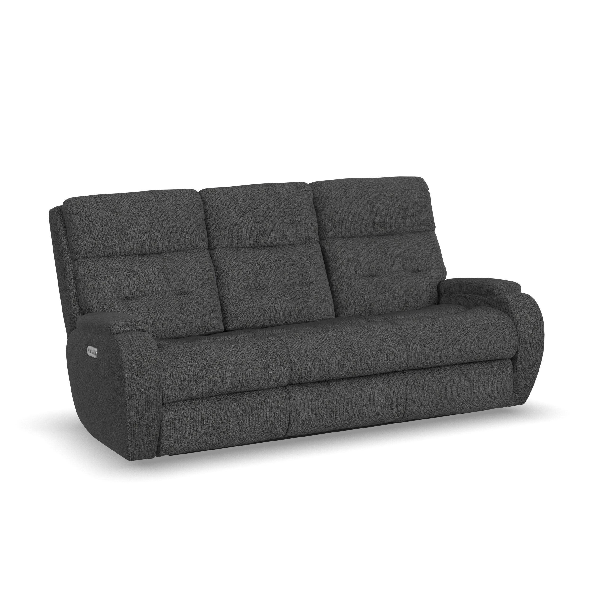 Strait - Fabric Power Reclining Sofa With Power Headrests – Barron's ...