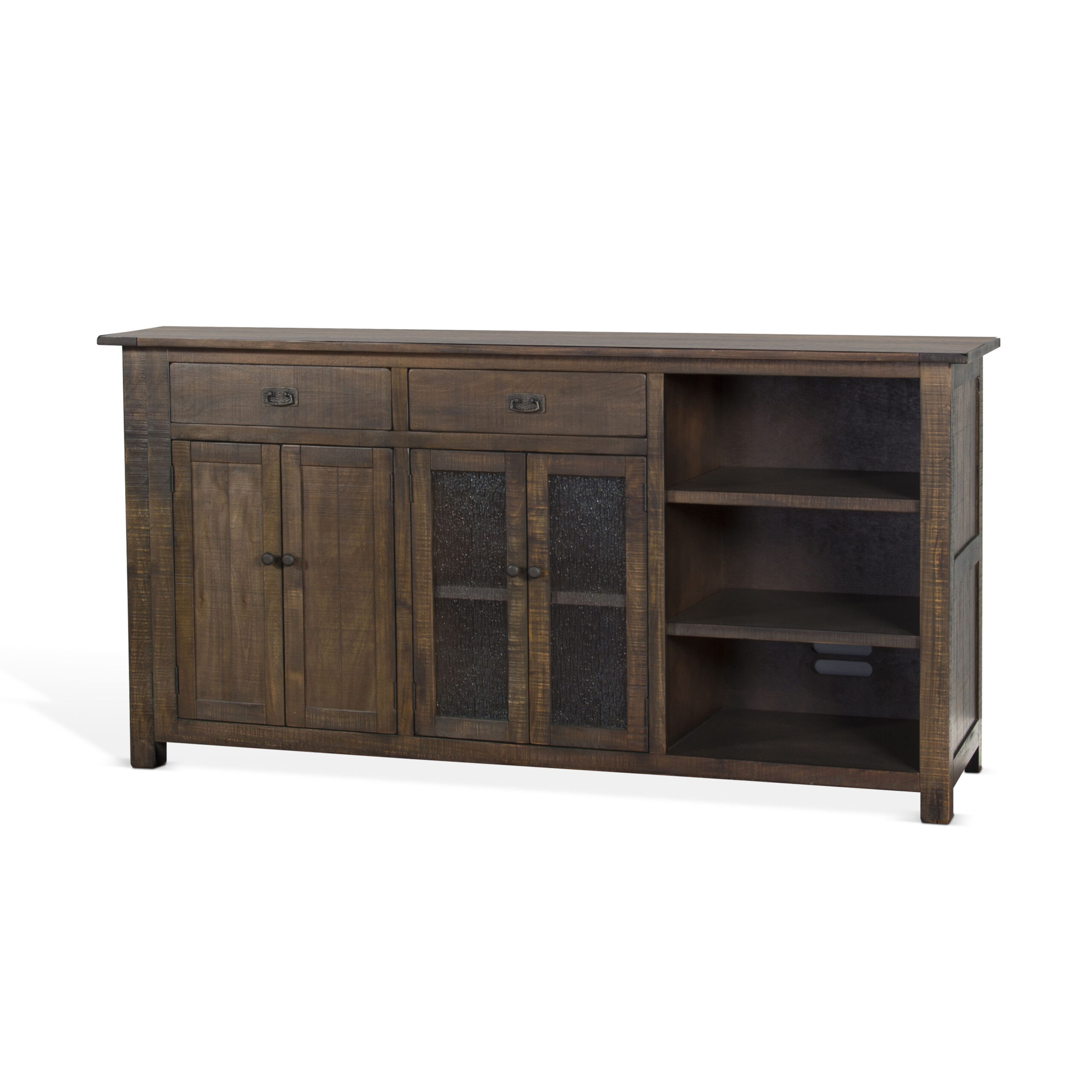 Homestead - Transitional Wood Buffet - Tobacco Leaf