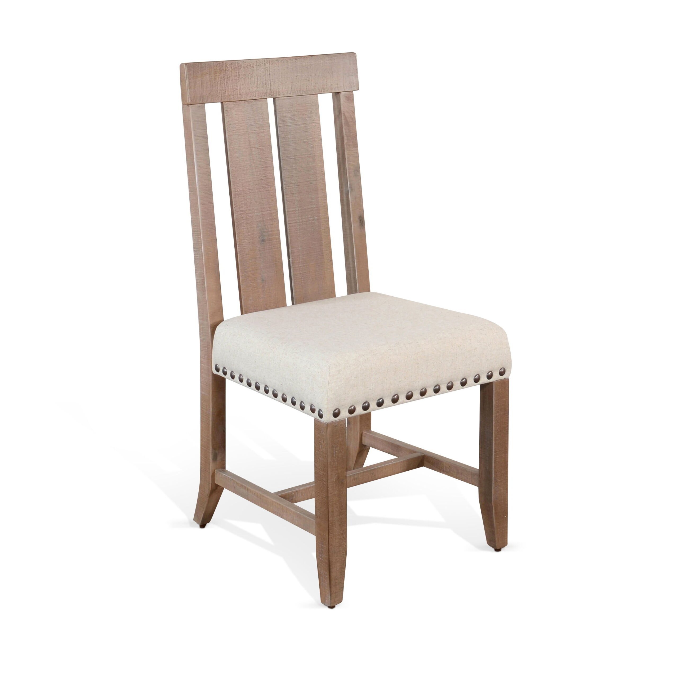 Vivian - Double Slat Back Chair (Set of 2) - Desert Rock