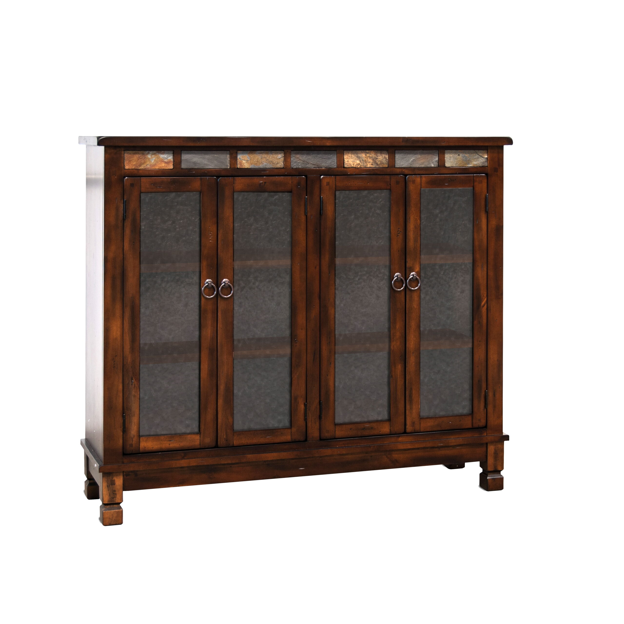 Santa Fe - Traditional Wood Bookcase - Dark Chocolate